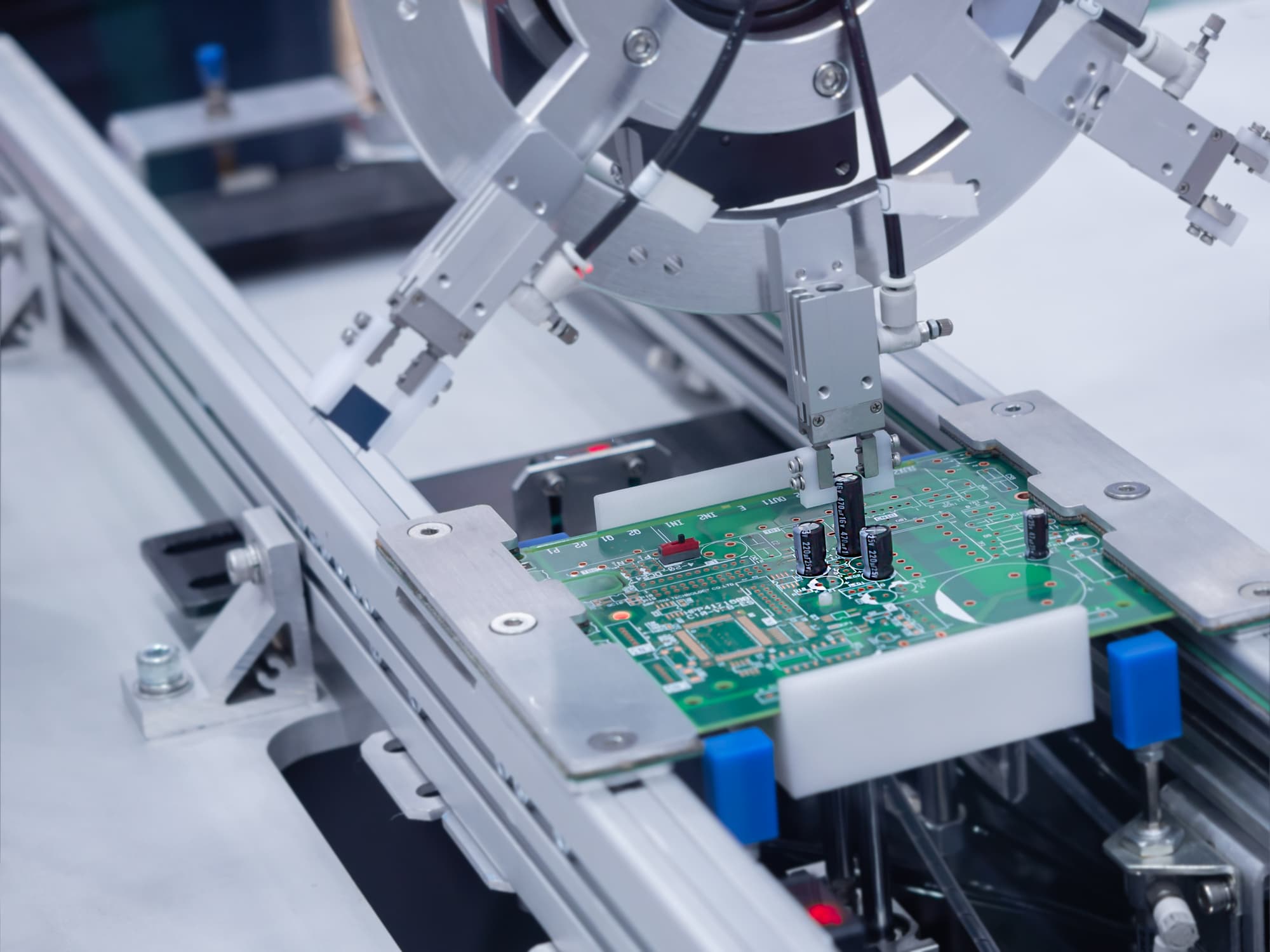 Industria de creación componentes delicados y precisos
